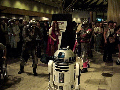 			<B>Knights and R2D2</B>
