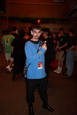 			<B>Spock</B>
 from Star Trek
