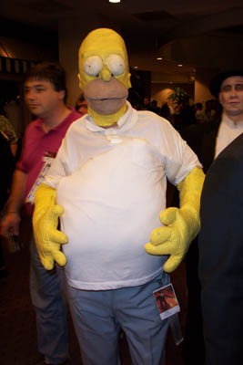 			<B>Homer</B>
 from The Simpsons