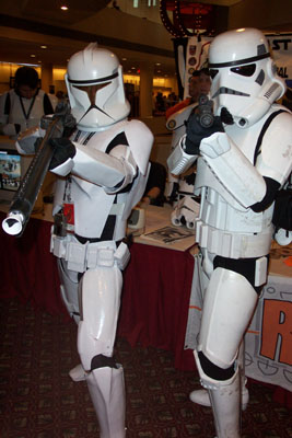 			<B>Stormtroopers</B>
 from Star Wars