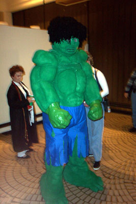 			<B>The Hulk</B>
 from The Incredible Hulk