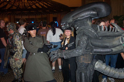 			<B>Unknown Soldiers and Alien</B>
 from Unknown and Alien