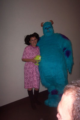 			<B>Boo and Sulley</B>
 from Monsters, Inc.