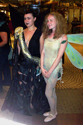 			<B>Dark Lily and Tinkerbell</B>
 from Legend and Peter Pan