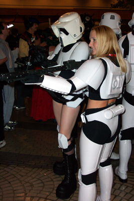 			<B>Stormtroopers</B>
 from Star Wars