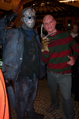 			<B>Jason Voorhees and Freddy Krueger</B>
 from Freddy vs Jason