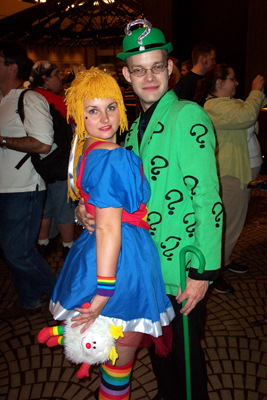 			<B>Rainbow Bright and Riddler</B>
 from Rainbow Bright and Batman