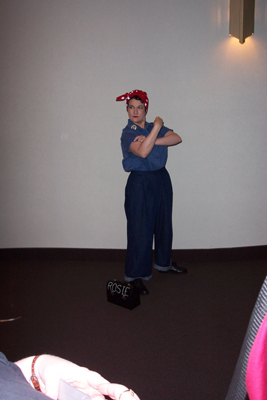 			<B>Rosie the Riveter</B>
 from WWII Home Front