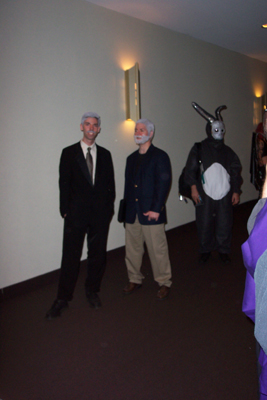			<B>Unknown, Unknown, and Frank</B>
 from Unknown, Unknown, and Donnie Darko