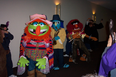 			<B>Dr. Teeth, Zoot, and Animal</B>
 from Dr. Teeth and The Electric Mayhem