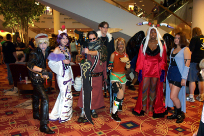 			<B>Unknown, Moogle, Auron, Unknown, Unknown, Death, and Yuna</B>
 from Final Fantasy