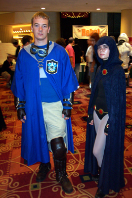 			<B>Quidditch Player and Raven</B>
 from Harry Potter and Teen Titans