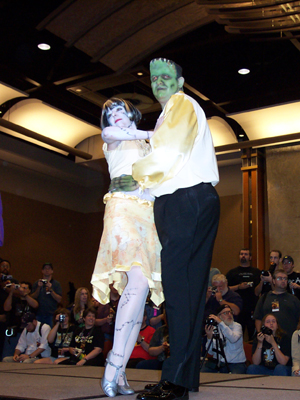 			<B>Frankenstein and Bride</B>
