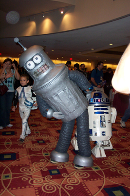 			<B>Bender and R2D2</B>
 from Futurama and Star Wars