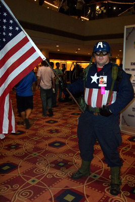 			<B>Captain America</B>
