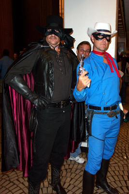 			<B>Zorro and The Lone Ranger</B>
