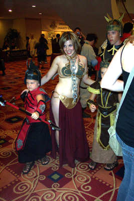			<B>WoW Characters with Princess Leia</B>
 from World of Warcraft and Star Wars