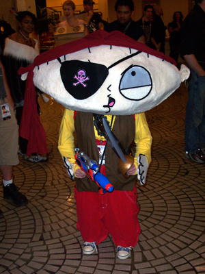 			<B>Pirate Stewie</B>
 from Family Guy