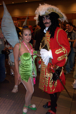			<B>Tinkerbell and Captain Hook</B>
 from Hook