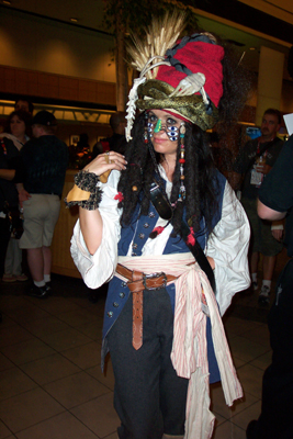 			<B>Jack Sparrow</B>
 from Pirates of the Caribbean: Dead Man