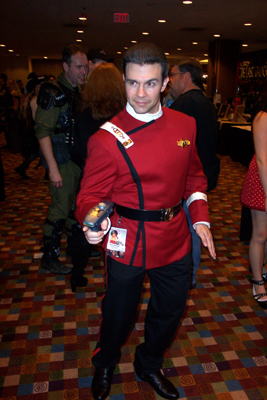 			<B>Captain Kirk</B>
 from Star Trek