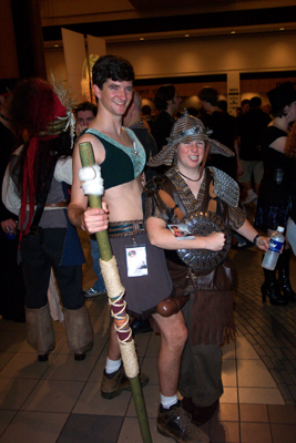 			<B>Gabrielle and Joxer</B>
 from Xena: Warrior Princess