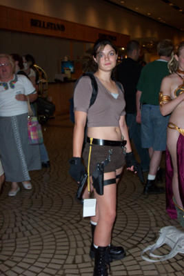 			<B>Laura Croft</B>
 from Tomb Raider