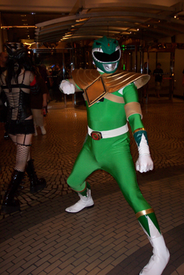 			<B>Green Power Ranger</B>
 from Power Rangers