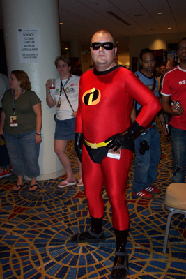 			<B>Mr. Incredible</B>
 from The Incredibles